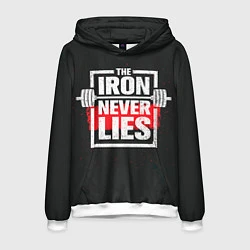Мужская толстовка The iron never lies