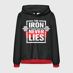 Мужская толстовка The iron never lies