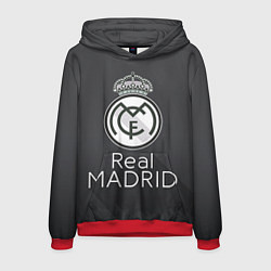 Толстовка-худи мужская Real Madrid, цвет: 3D-красный