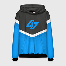 Толстовка-худи мужская CLG Uniform, цвет: 3D-черный