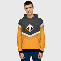 Толстовка-худи мужская Escape Gaming Uniform, цвет: 3D-черный — фото 2