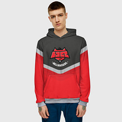Толстовка-худи мужская HellRaisers Uniform, цвет: 3D-меланж — фото 2