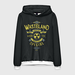 Толстовка-худи мужская Come to Wasteland, цвет: 3D-белый