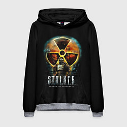 Толстовка-худи мужская STALKER: Shadow of Chernobyl, цвет: 3D-меланж
