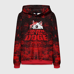 Толстовка-худи мужская Dawn of the Doge, цвет: 3D-красный