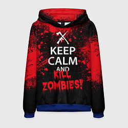 Мужская толстовка Keep Calm & Kill Zombies