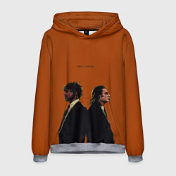 Толстовка-худи мужская Pulp Fiction, цвет: 3D-меланж