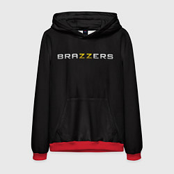 Толстовка-худи мужская Brazzers, цвет: 3D-красный