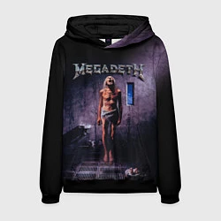 Толстовка-худи мужская Megadeth: Madness, цвет: 3D-черный
