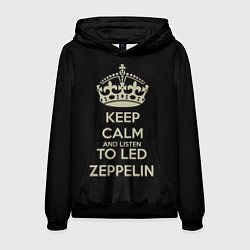 Мужская толстовка Keep Calm & Led Zeppelin