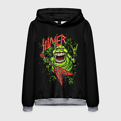 Толстовка-худи мужская Slayer Slimer, цвет: 3D-меланж