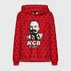 Толстовка-худи мужская KGB: So Good, цвет: 3D-красный