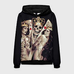 Мужская толстовка Poker Skull