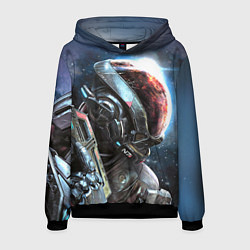 Толстовка-худи мужская Mass Effect: Andromeda, цвет: 3D-черный
