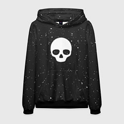 Толстовка-худи мужская Black Milk Skull Classic, цвет: 3D-черный