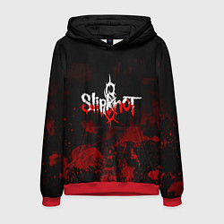 Толстовка-худи мужская Slipknot: Blood Blemishes, цвет: 3D-красный