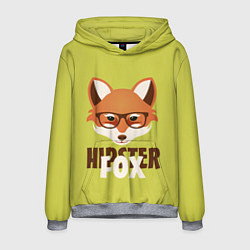 Мужская толстовка Hipster Fox