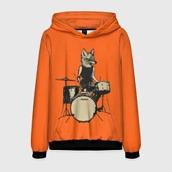 Мужская толстовка Drums Fox