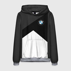 Толстовка-худи мужская BMW 2018 SportWear 3, цвет: 3D-меланж