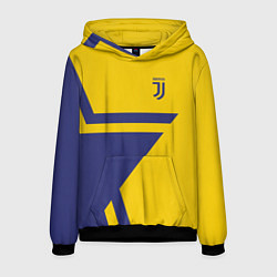 Толстовка-худи мужская FC Juventus: Star, цвет: 3D-черный