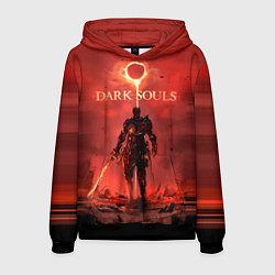 Толстовка-худи мужская Dark Souls: Red Sunrise цвета 3D-черный — фото 1