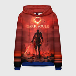 Толстовка-худи мужская Dark Souls: Red Sunrise, цвет: 3D-синий