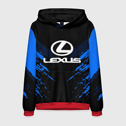 Мужская толстовка Lexus: Blue Anger