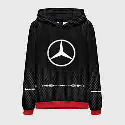 Мужская толстовка Mercedes: Black Abstract