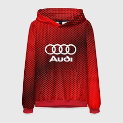 Мужская толстовка Audi: Red Carbon