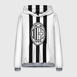 Мужская толстовка AC Milan: Black & White