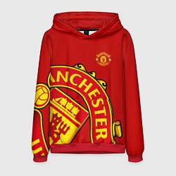 Толстовка-худи мужская FC Man United: Red Exclusive, цвет: 3D-красный