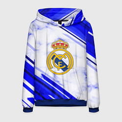 Толстовка-худи мужская Real Madrid, цвет: 3D-синий