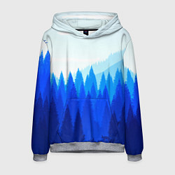 Толстовка-худи мужская Firewatch: Cold Wood, цвет: 3D-меланж