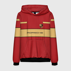 Толстовка-худи мужская Porsche Design, цвет: 3D-черный