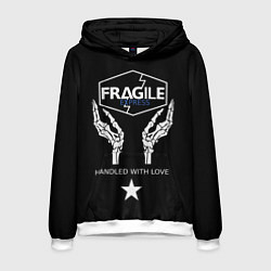 Толстовка-худи мужская Death Stranding: Fragile Express, цвет: 3D-белый