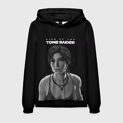 Толстовка-худи мужская Rise if The Tomb Raider, цвет: 3D-черный