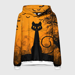 Мужская толстовка Halloween Cat