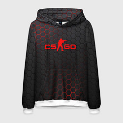 Мужская толстовка CS:GO Grey Carbon