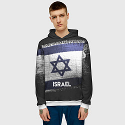 Толстовка-худи мужская Israel Style, цвет: 3D-белый — фото 2