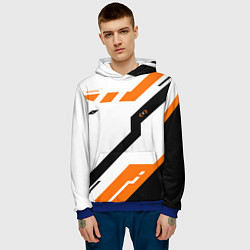Толстовка-худи мужская CS:GO Asiimov Light, цвет: 3D-синий — фото 2