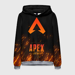 Мужская толстовка Apex Legends: Orange Flame