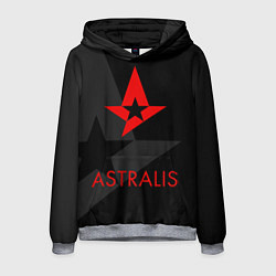 Толстовка-худи мужская Astralis: Black Style, цвет: 3D-меланж