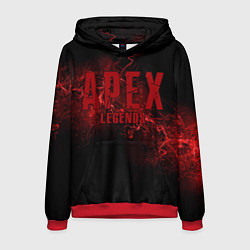 Толстовка-худи мужская Apex Legends: Red Blood, цвет: 3D-красный