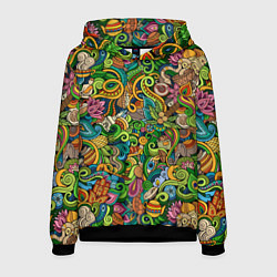 Мужская толстовка Тибетский коллаж