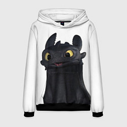 Толстовка-худи мужская Черная фурия, цвет: 3D-черный