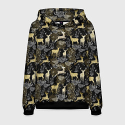 Мужская толстовка Рождественские олени