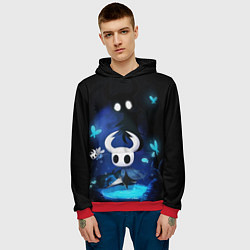 Толстовка-худи мужская Hollow Knight, цвет: 3D-красный — фото 2