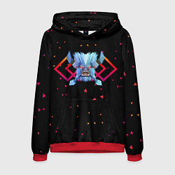 Толстовка-худи мужская Dota 2 - Spirit Breaker, цвет: 3D-красный