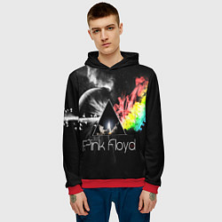 Толстовка-худи мужская PINK FLOYD, цвет: 3D-красный — фото 2