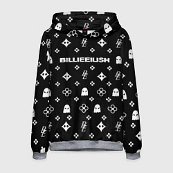 Мужская толстовка Billie Eilish: Black Pattern